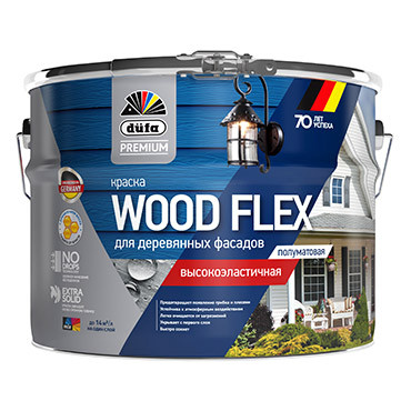 WOODFLEX высокоэластичная для деревянных фасадов база 1 2,4л "DufaPremium" ВД краска